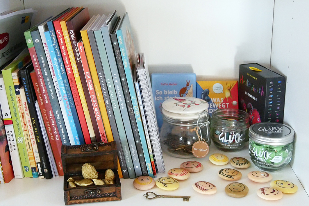 Werkzeuge, Spiele und Methoden, die Barbara Stalder beim Coaching einsetzt